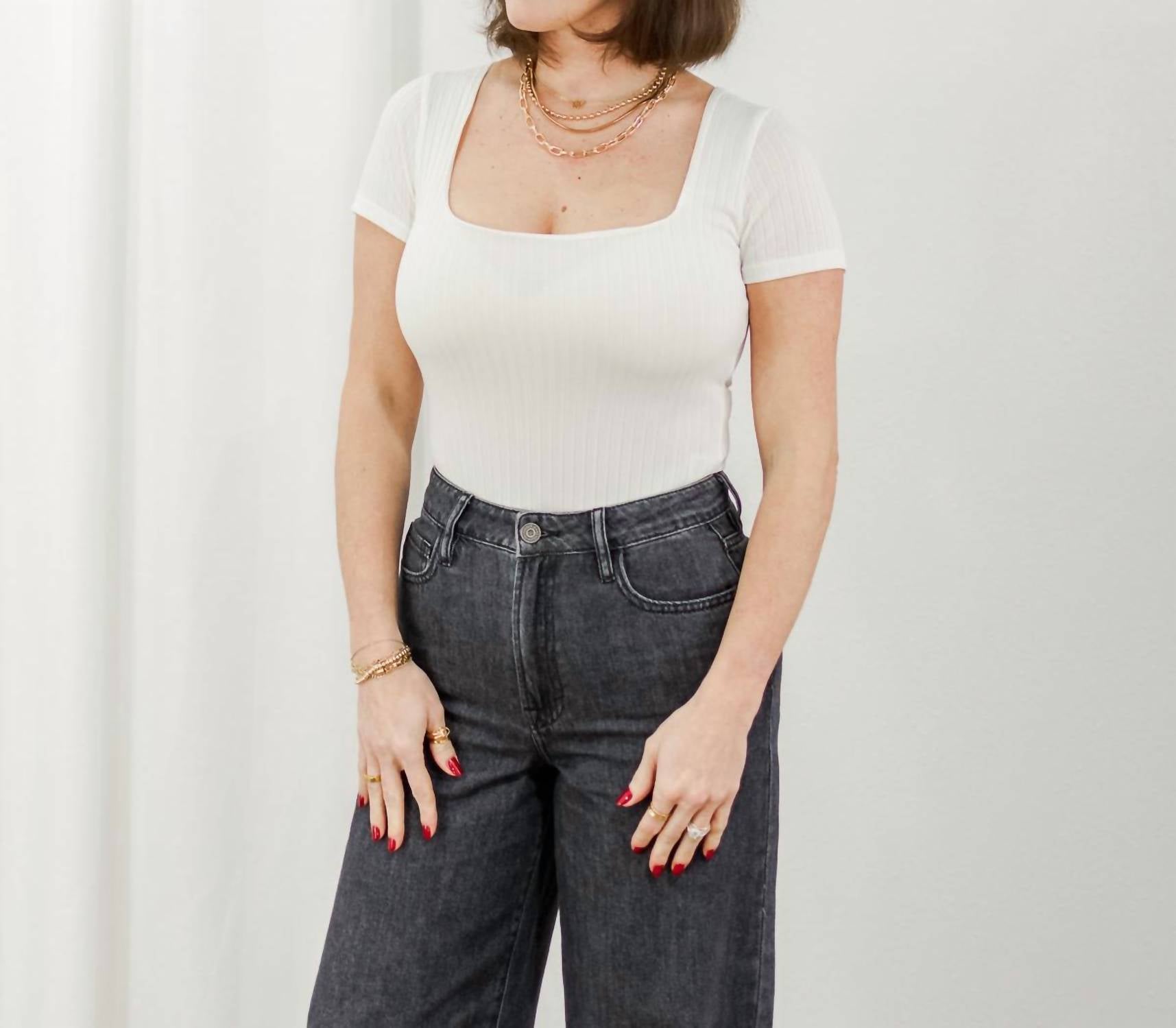 Saltwater Luxe - Short Sleeve Bodysuit