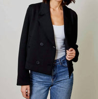 dh NEW YORK Selma Jacket in black - women's jacket