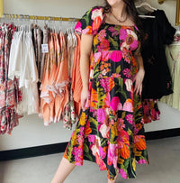 Staccato - Women's Smocked Midi Dress