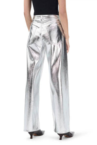 Rag & Bone - Logan Faux Leather Wide Leg Pant