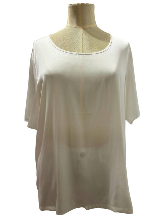 Repeat Cashmere - SHORT SLEEVE SILK TEE