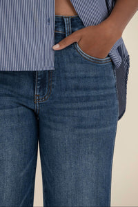 Kut From The Kloth - Pattie High Rise Straight Leg Jeans
