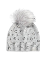 Furlux - Women's Faux Fur Pom Cashmere Blend Beanie