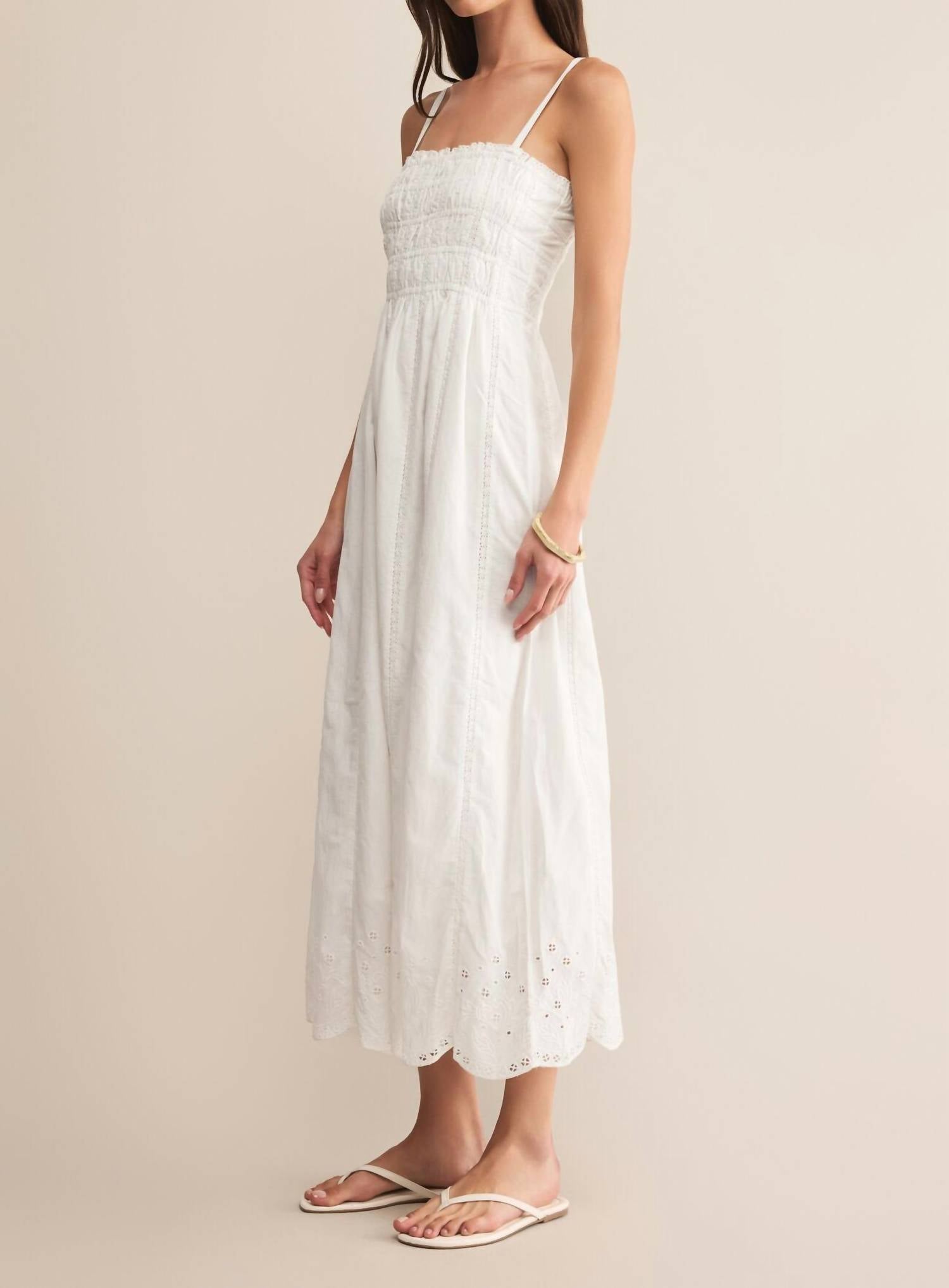 Z Supply - Dani Embroidered Midi Dress
