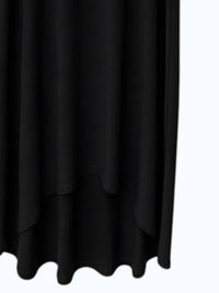 Sympli Women's Mystic Dress in black - women's dress - detail view