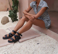 Mo Maya - Houndstooth Romper