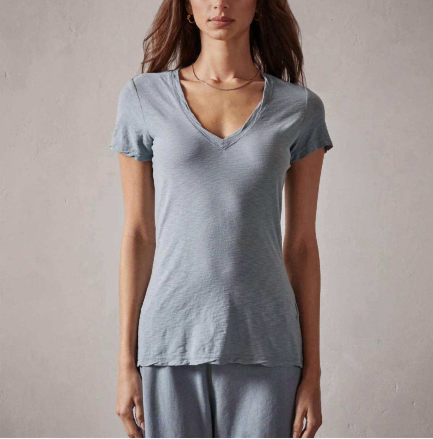 James Perse - Casual With Reverse Binding Tee