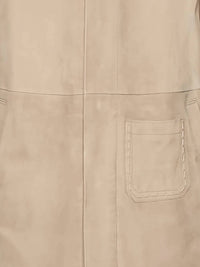 Salvatore Ferragamo - Men's Suede Trench Coat