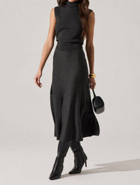 Astr - Deora Midi Sweater Skirt