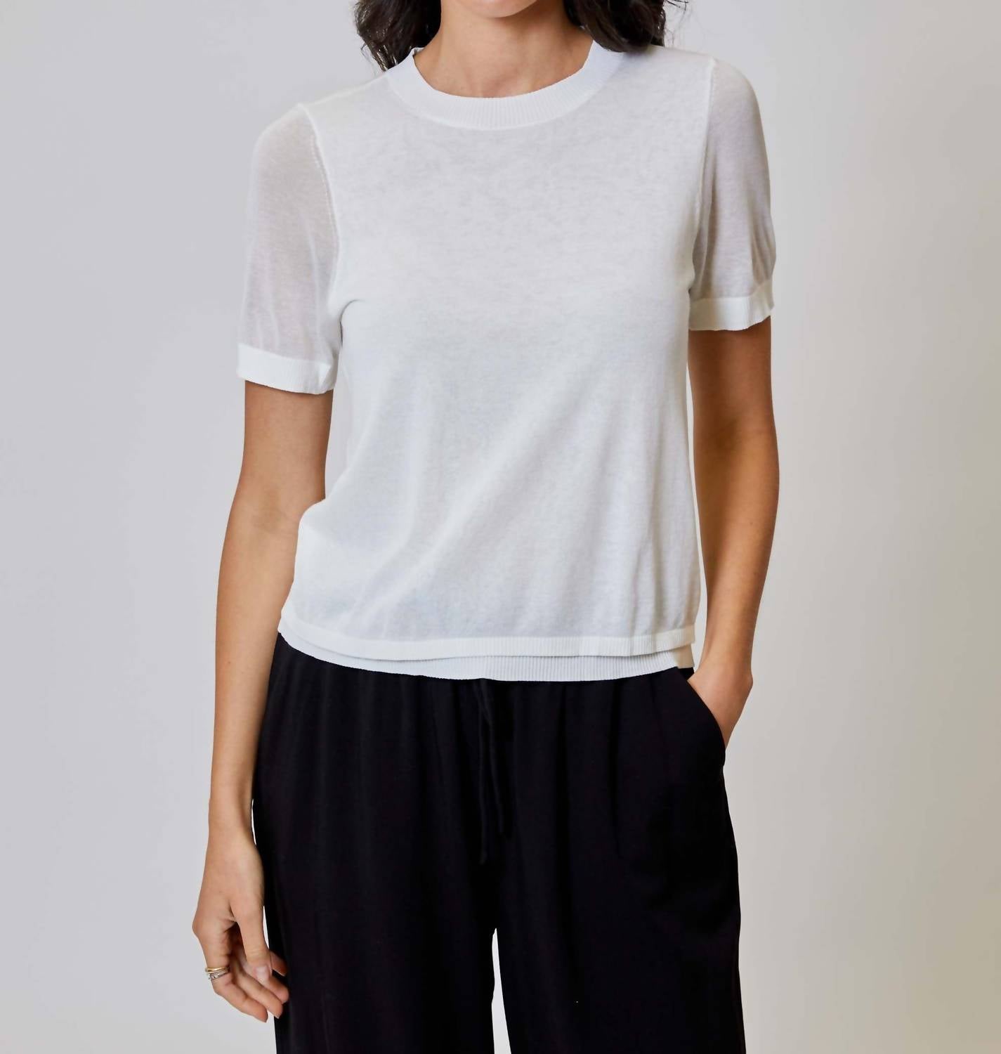 Dh New York - Maxx Lightweight Cotton Top