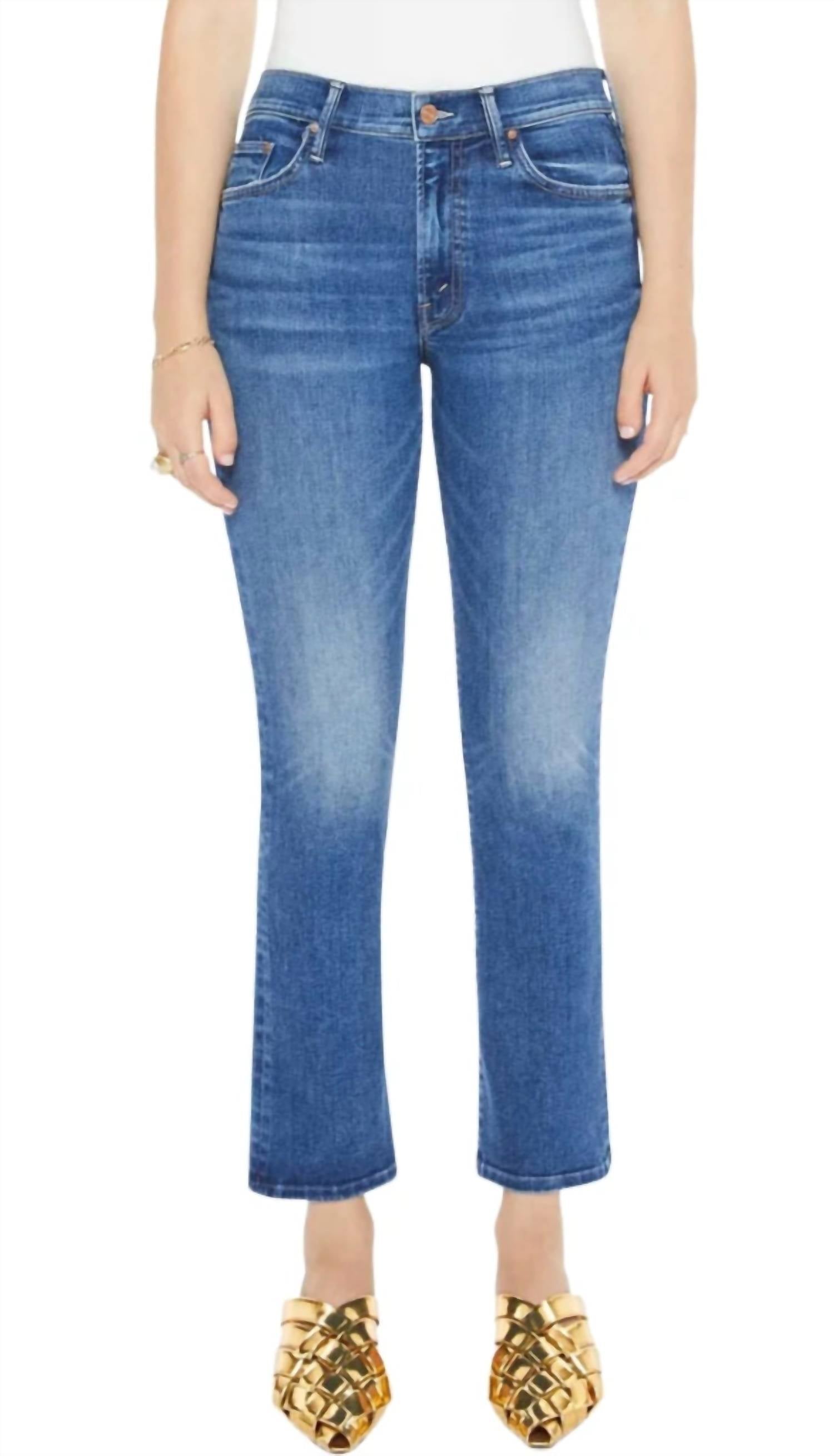 Mother The Insider Flood Jean in over the top - women's jeans