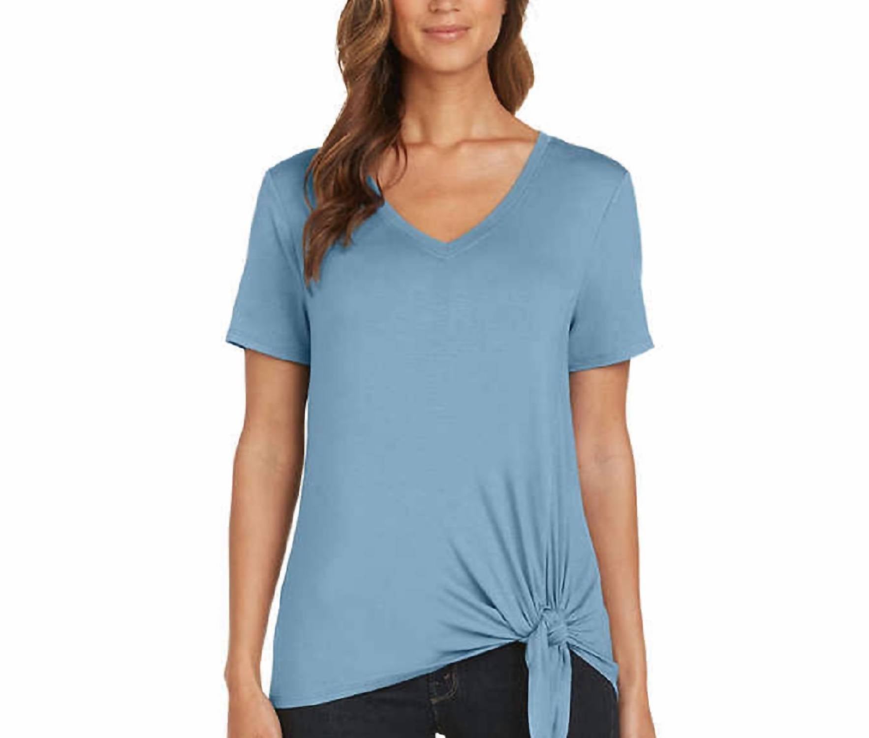 Matty M - Women's Side Tie T-shirt