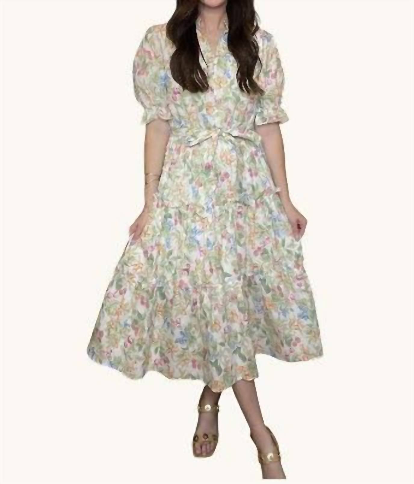 Fate - Summer Sweetness Tiered Midi Dress