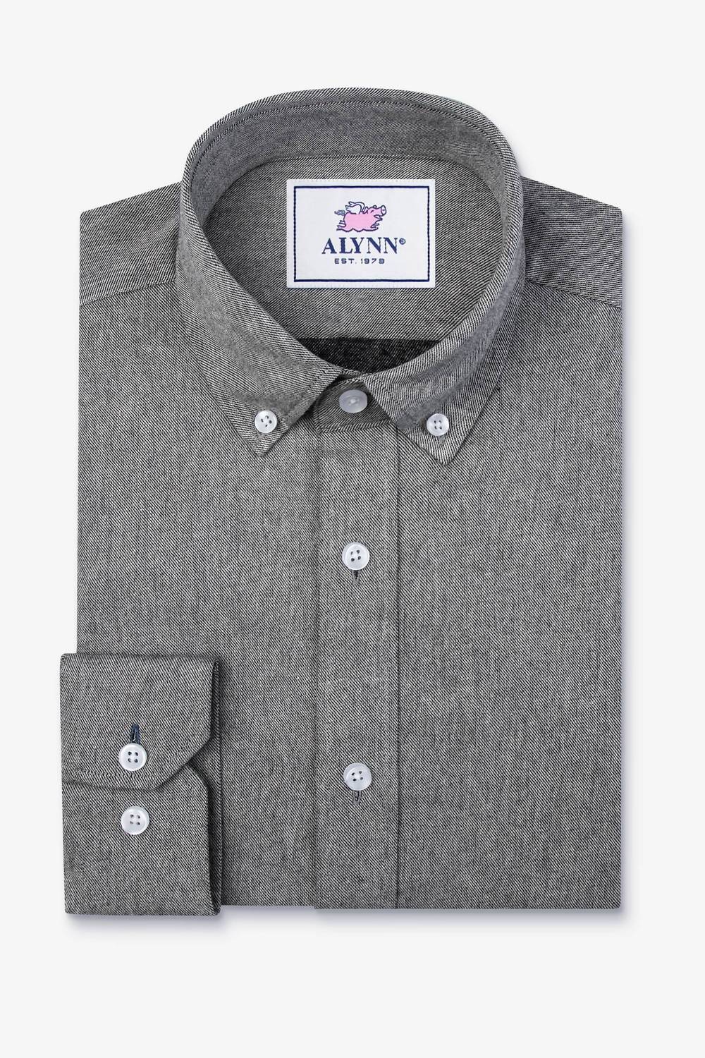 Alynn - Men's Caden Untuckable Slim Fit Dress Shirt