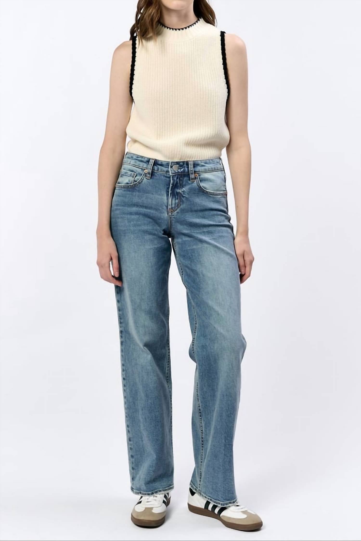 DEAR JOHN DENIM Taylor Straight Leg Jeans in vintage flow 1 - women's jeans