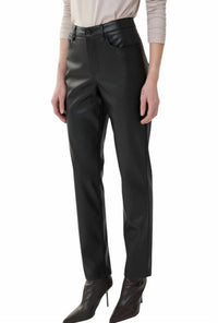 Joseph Ribkoff - Faux Leather Straight Pants