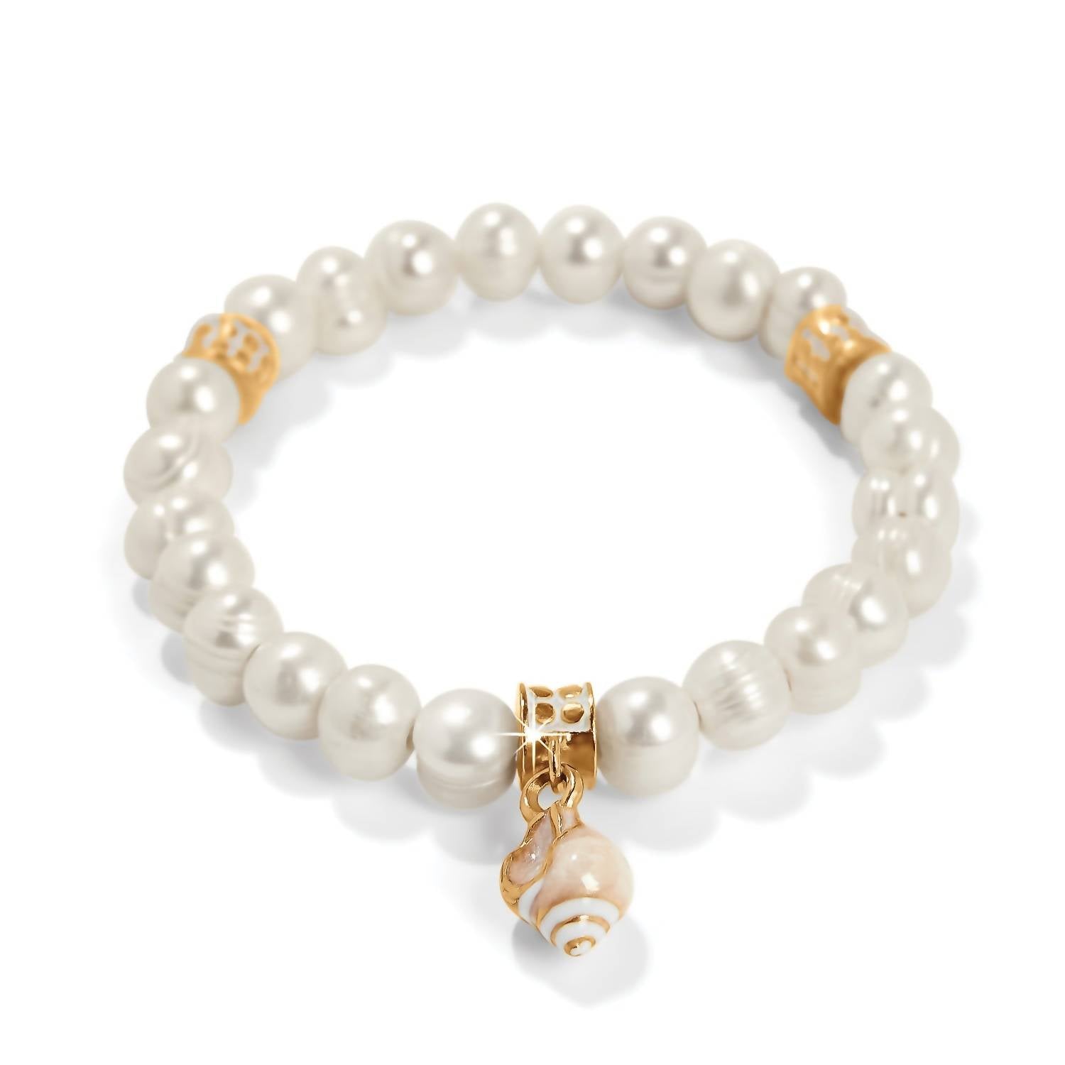 Brighton - Women's Sunset Cove Poli Pearl Stretch Bracelet