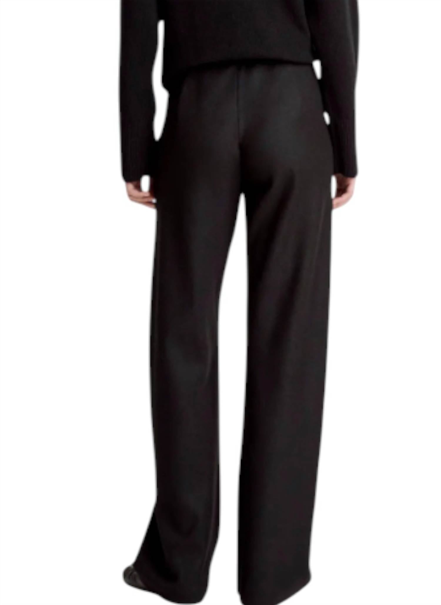 Vince - High Waist Wool Blend Bias Pant