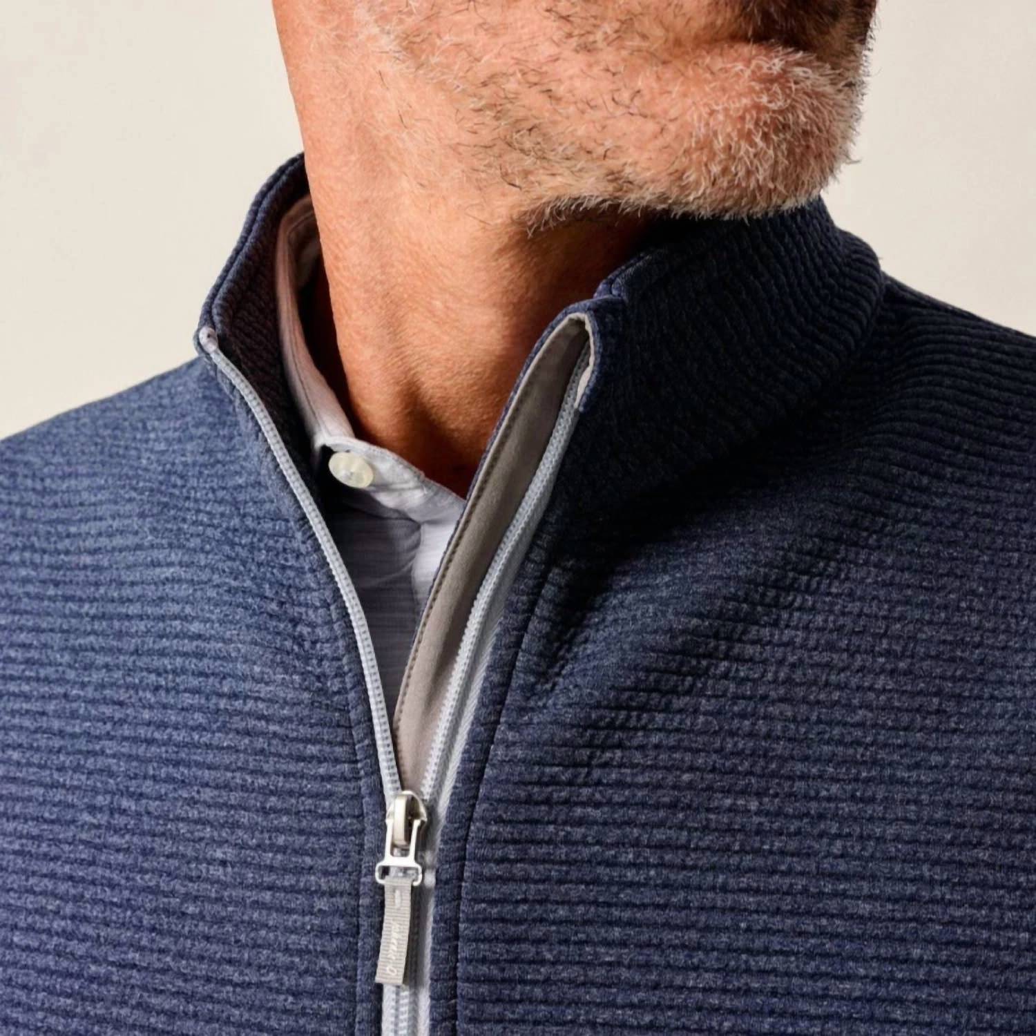 Johnnie-O - Men's Reggie Ribbed Performance Vest