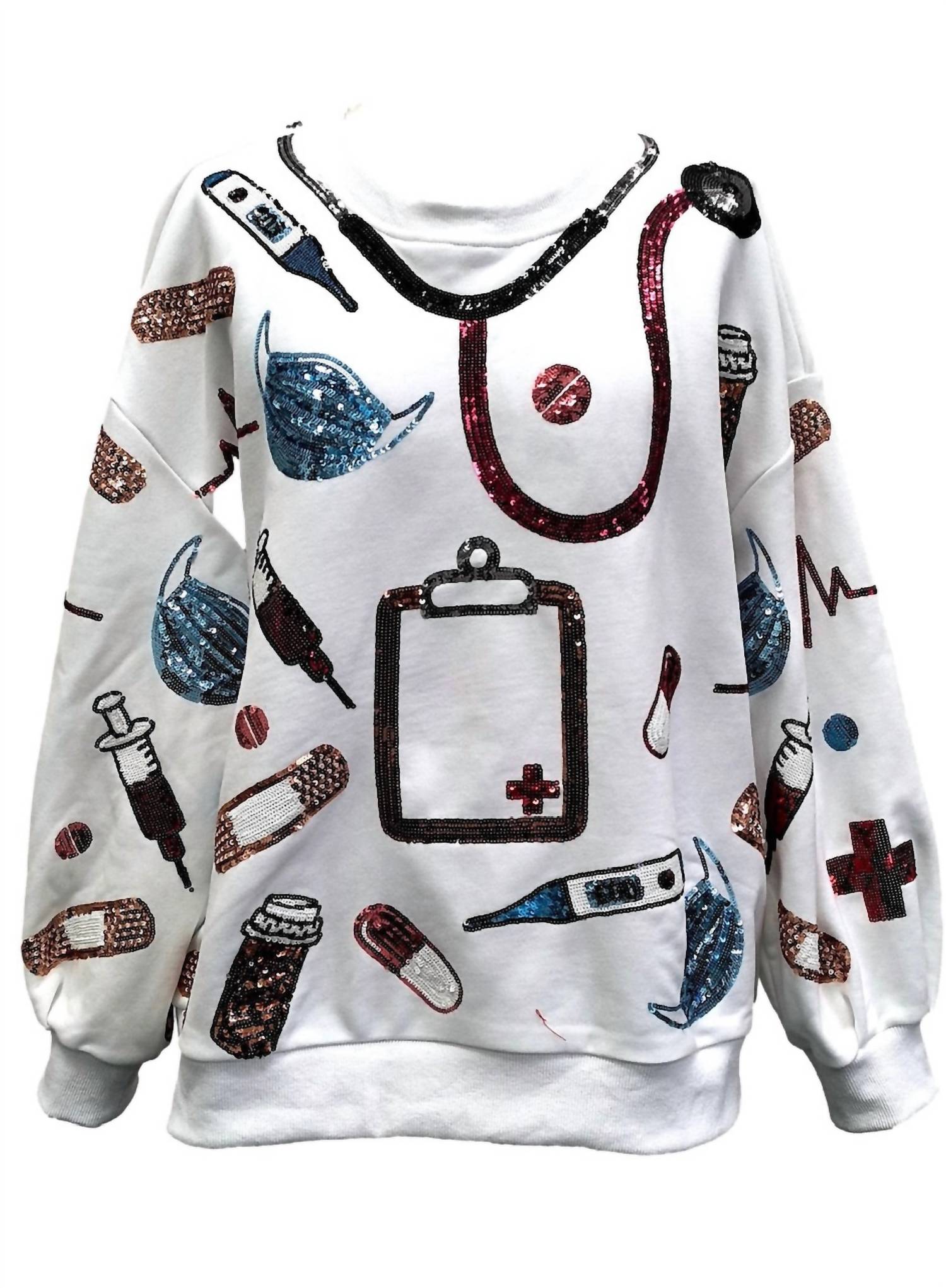 Queen Of Sparkles - Doctor Icon Sweatshirt