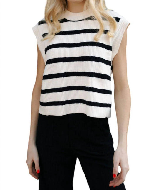 Miou Muse - Stripe Sweater Vest