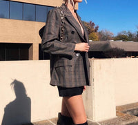 PRINCE OF WALES DOUBLE-BREASTED BLAZER