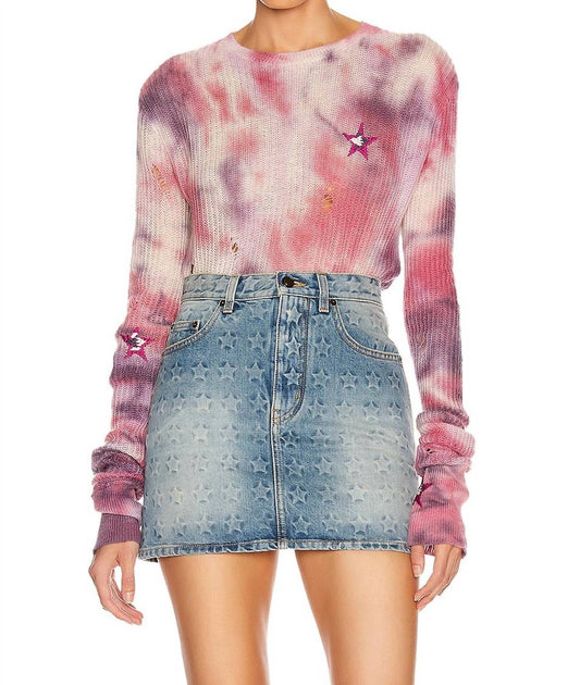 Amiri - Tie Dye Stars Sweater