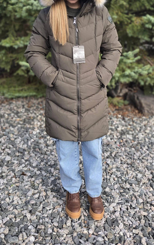 Pajar - Women's Quilted Puffer Jacket With Faux Fur