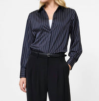 French Connection - Satin Pinstripe Shirt