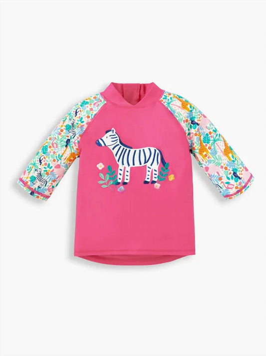 Jojo Maman Bebe - Girl's Jungle 2-Piece Sun Protection Swim Suit