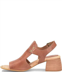 Born - Women's Sylvie Leather Peep Toe Slingback Sandal
