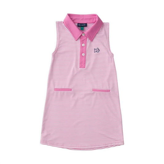 Prodoh - Girls' Sleeveless Pro Performance Polo Dress