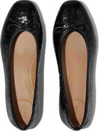 Fitflop - Women's Delicato Bow Sequin Ballet Flats