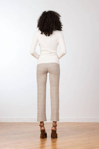 Avenue Montaigne - Women's Bonnie Plaidure Pants