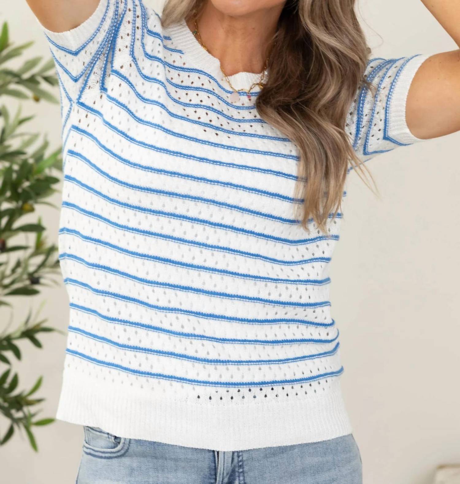 Staccato - Ivy Stripe Knit Top