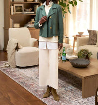 Frank & Eileen - Mini Belfast Crop Peacoat