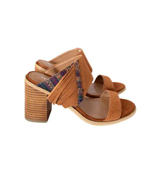 Volatile - Women's Lynda Fringe Heeled Sandal