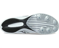SAUCONY Men's Velocity Mp Race Shoe in 01 white silver - men's shoe - view 5