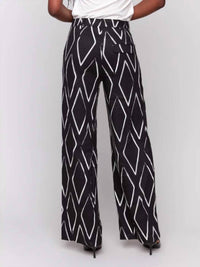Charlie B - Printed Pants With Pockets