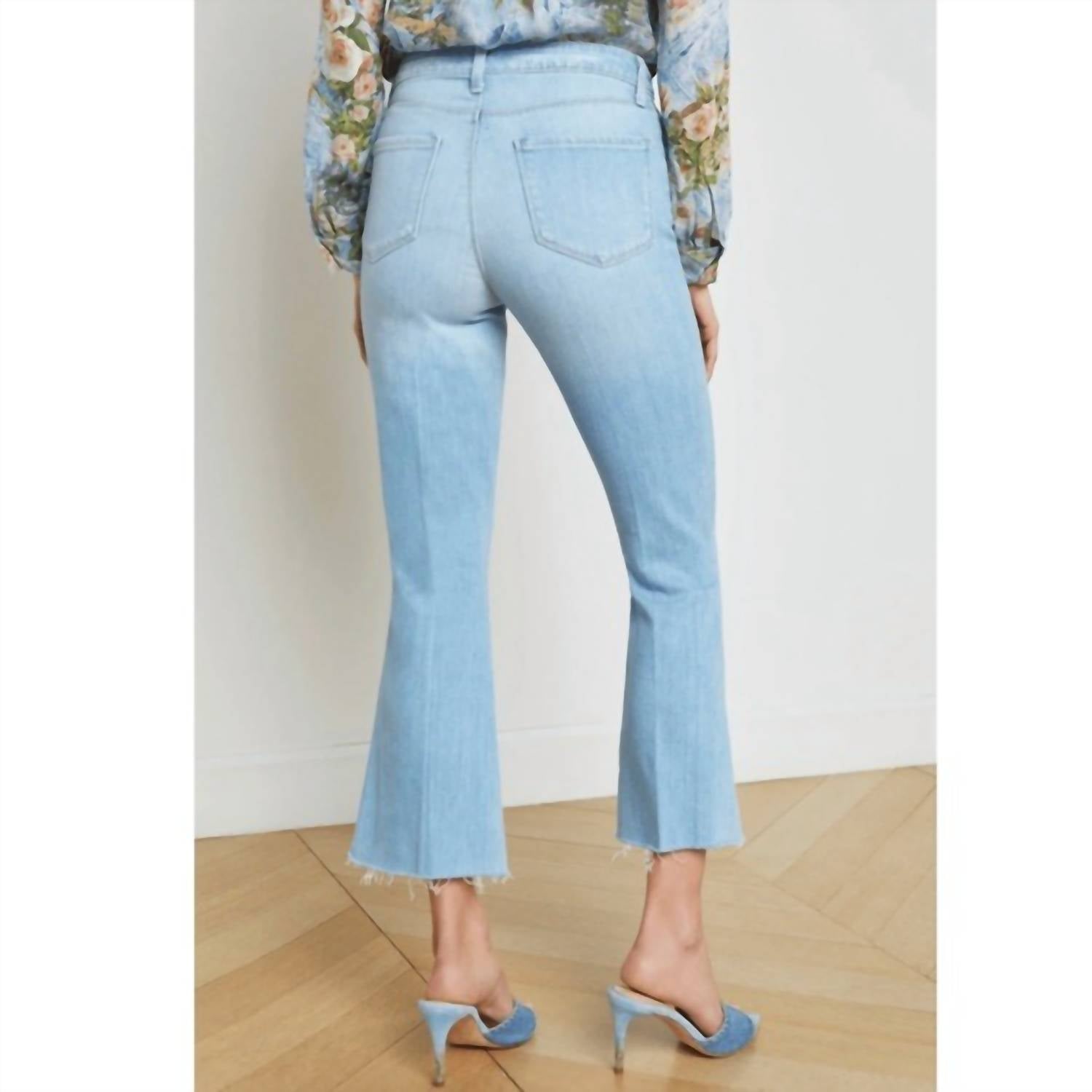 L'Agence - Kendra High Rise Crop Flare Jean