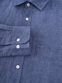 Hartford - Men's Paul Pat Linen Shirt