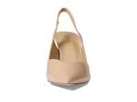 MICHAEL KORS Women's Chelsea Slingback Heels in light blush - women's heels - detail view