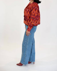 One Collective - Quilted Yoke Bouse
