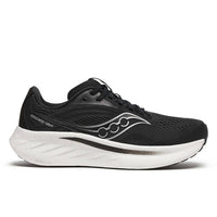 SAUCONY Women's Ride Eighteen Running Shoes in black white - women's sneaker