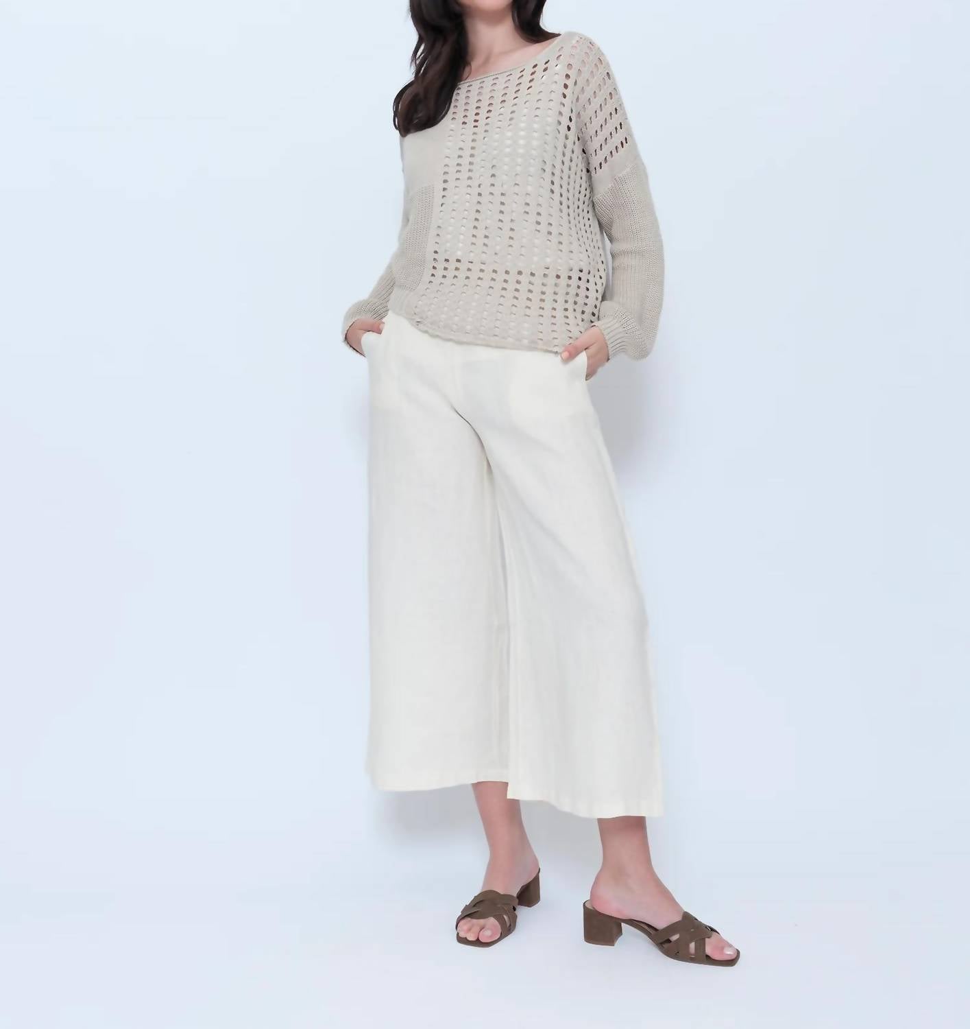 Blueberry - Weave Sweater