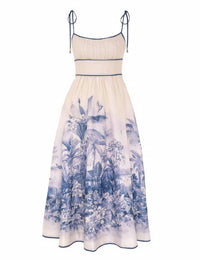 Sundayup - VICTORIA PRINT MIDI DRESS