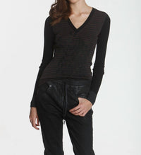 Label+Thread - Women's Leopard Rib Vee
