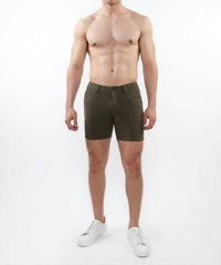 Steele - Men's Jacquard Stretch Knit Jean Short