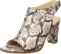 Clarks Women's Kaylin85 Sling Heels in grey snake - women's heels - alternate view