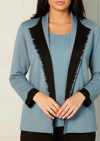 Angel Apparel - Reversible Edged Cardigan